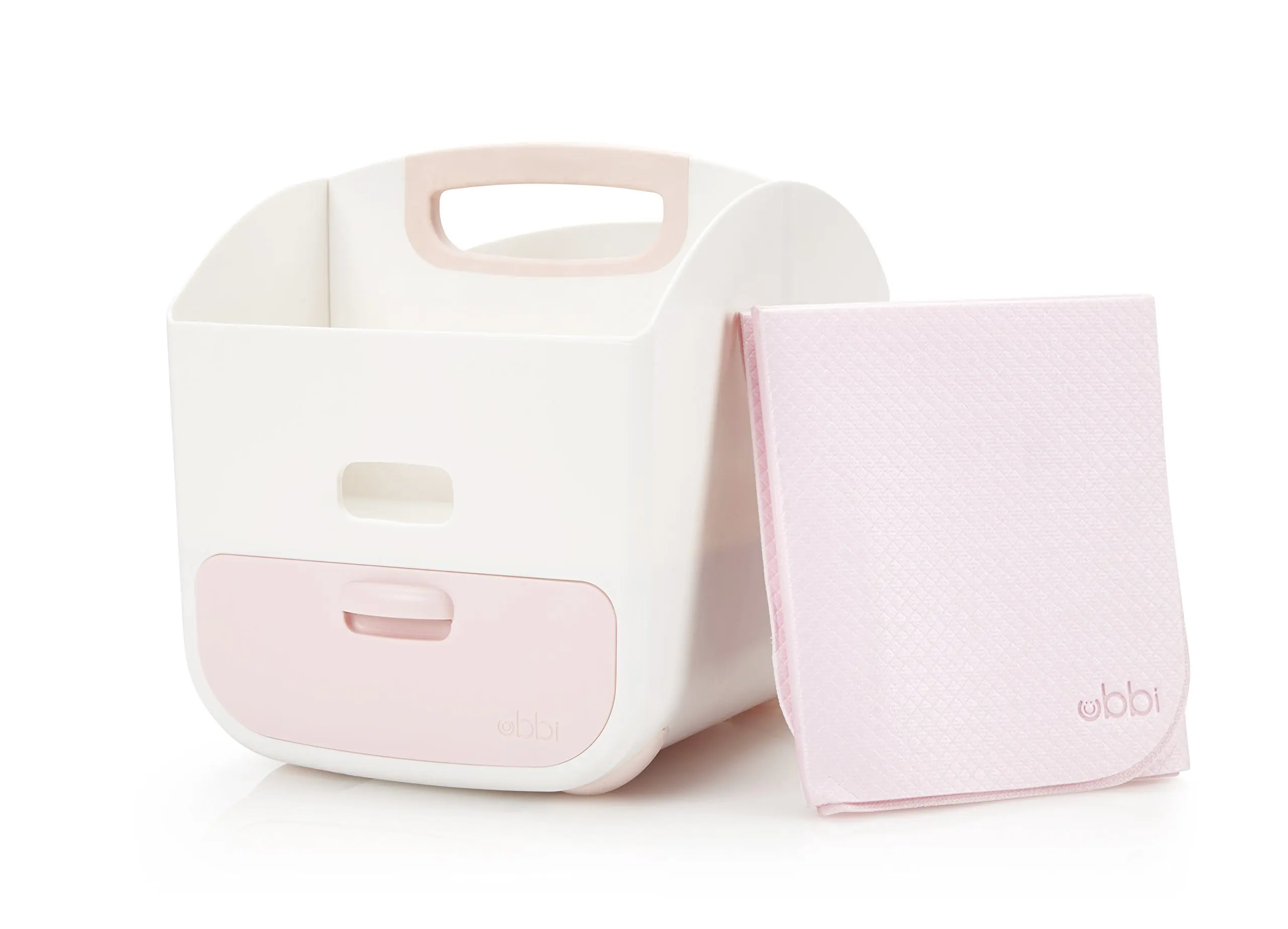 White + Blue Baby Outdoor Travel Stroller Wet Wipes Box Refillable Container for Car Bathroom Living Room Wet wipes Storage Box
