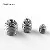 China Screw Manufacturer Knurling Stainless screw with cup point