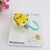 customized soft pvc cute animal hanging hook with sucker
