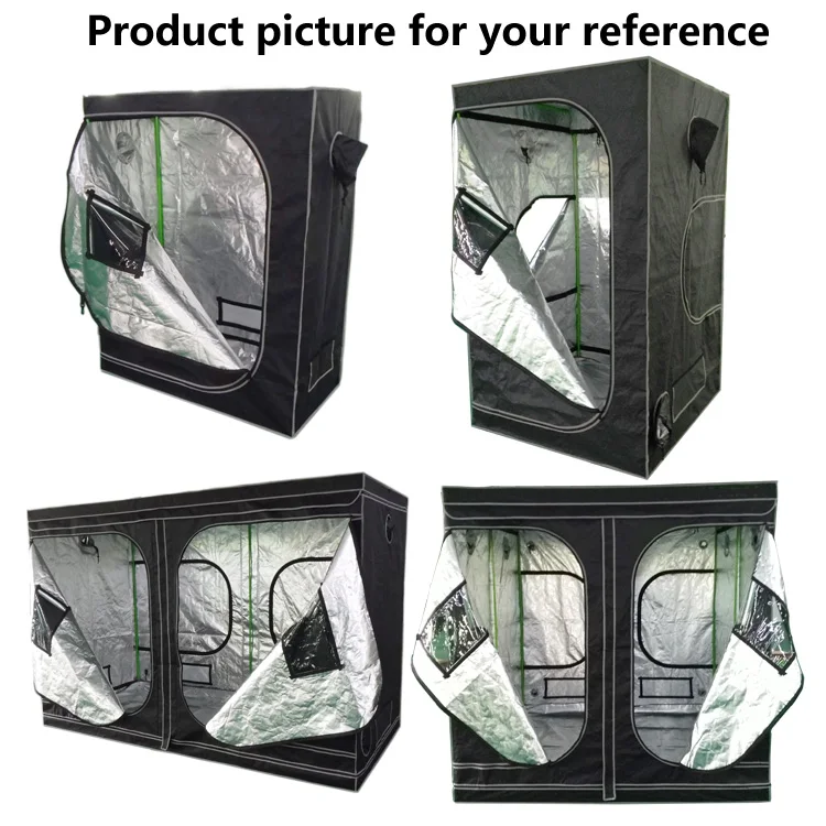 95% Highly Reflective Fabric 600D Mylar Indoor Hydroponic Grow Tent For Sale