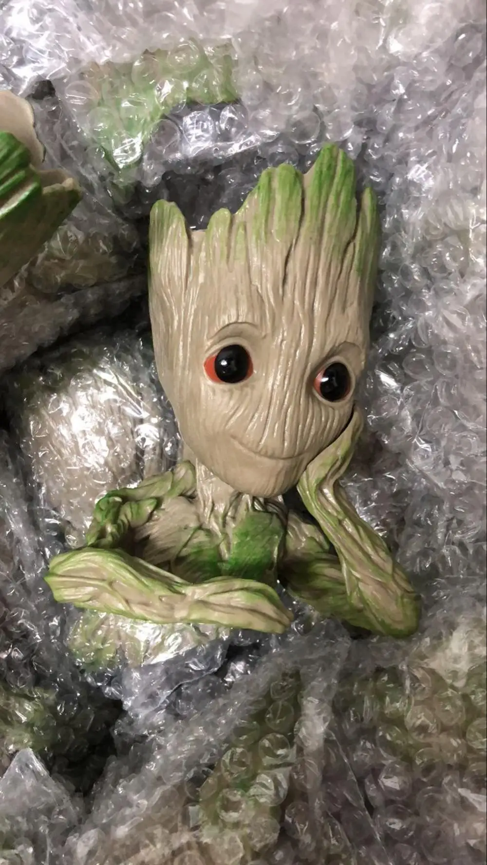 
Tree Man Model Toy Hand up Pen Flower Pot Guardians of the Galaxy 2 Action Figure Baby Groot Flowerpot 