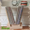 New Style Wood Record Stand , LP Record Holder , Wood Holder