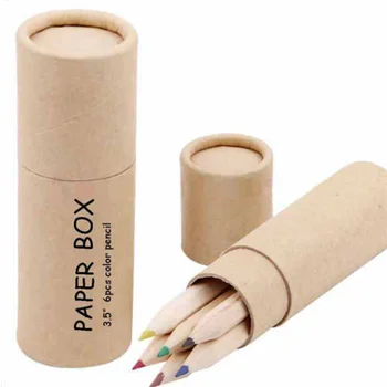 Custom Long Pen Paper Packaging Tube Box,Kraft Paper Tube ...