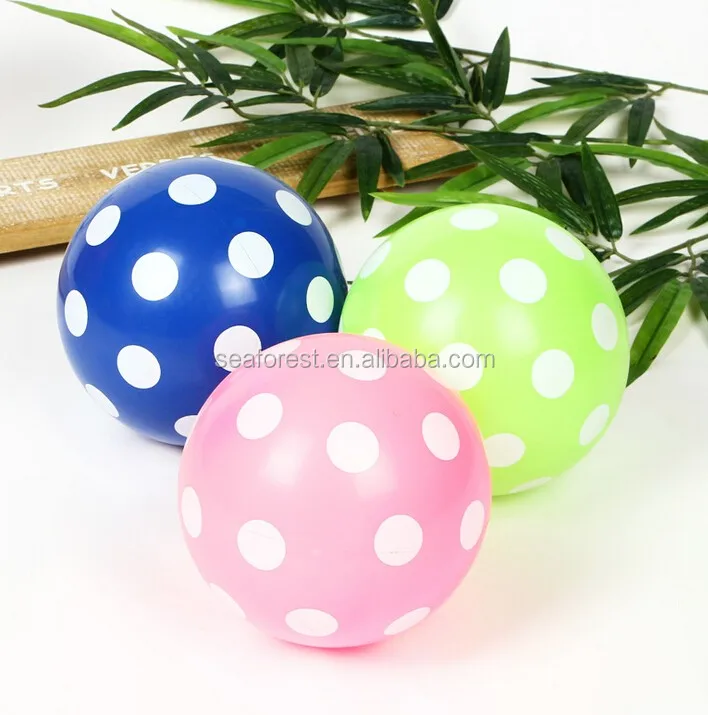 small inflatable balls