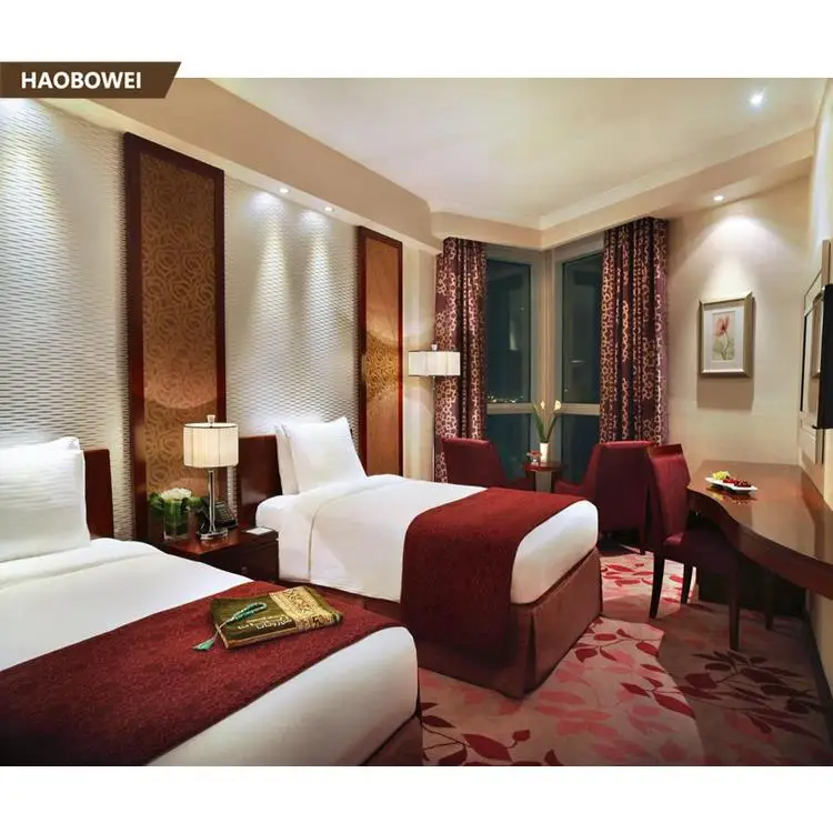 
Holiday Inn Luxury modern hotel bedroom furniture set china factory 