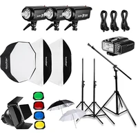 

Godox SK400X3 1200Ws Professional photo Studio Strobe flash light kits godox lighting photography kit