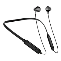 

Wholesale HIFI wireless for apple earphone with Microphone necklace earphone bluetooth earphone necklace