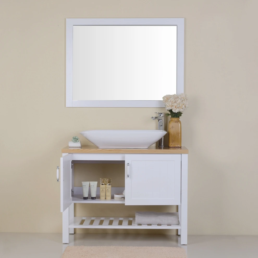 Luxury Ready Made Bathroom Storage Under Weatherproof Bathroom