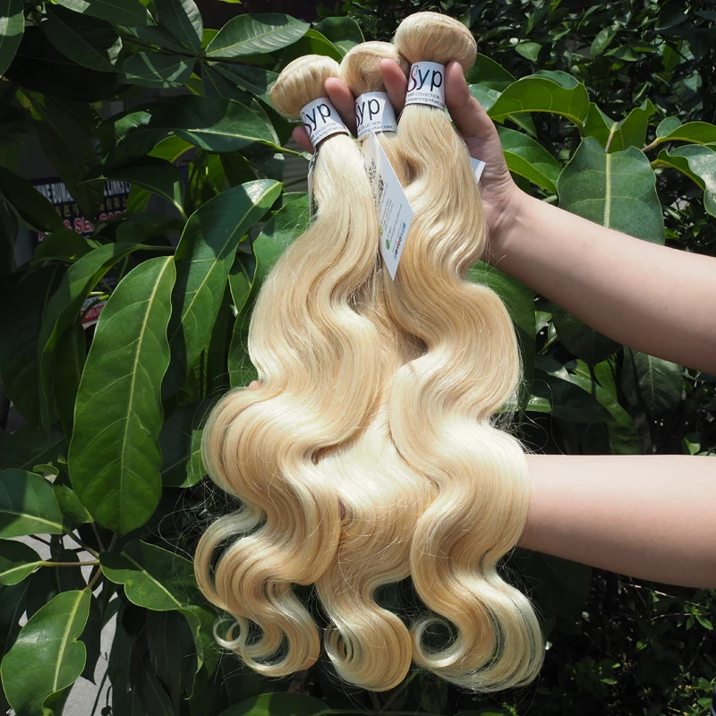 

Cheap Discount Blonde Brazilian Human Hair Weave With 4x4 Lace Closure Extensions