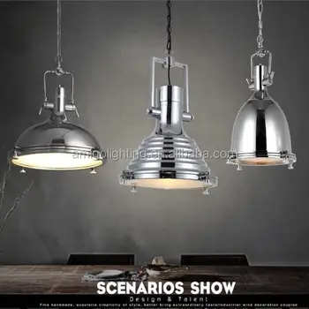 Industrial hanging pendant lights