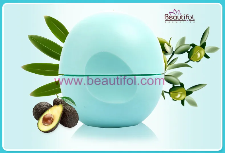 
Factory price 100 organic lip balm in lip balm ball container lip balm applicator by makeup manufacturer 