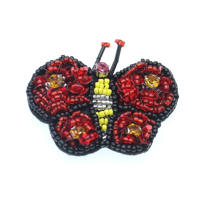 

Fashion Animal Butterfly Shape Handcraft Shoe Flower Accessories, As picture