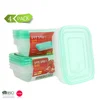 Factory Supplier Wholesale 500ML Big Rectangle Microwave Plastic Lunch Box