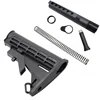 AR-15 M4 MIL-SPEC Carbine Stocks w/ 6 Position Buffer Tube Kit,3oz Carbine Buffer