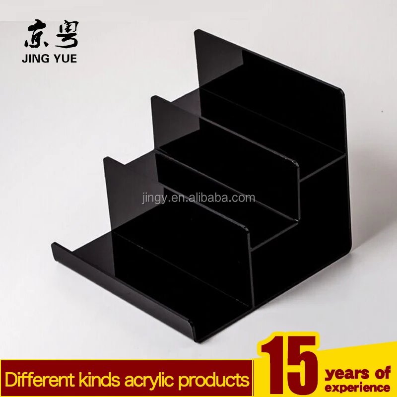 3 Tier Shelves Counter Desk Pmma Plexiglass Acrylic Purse Cluth Bag