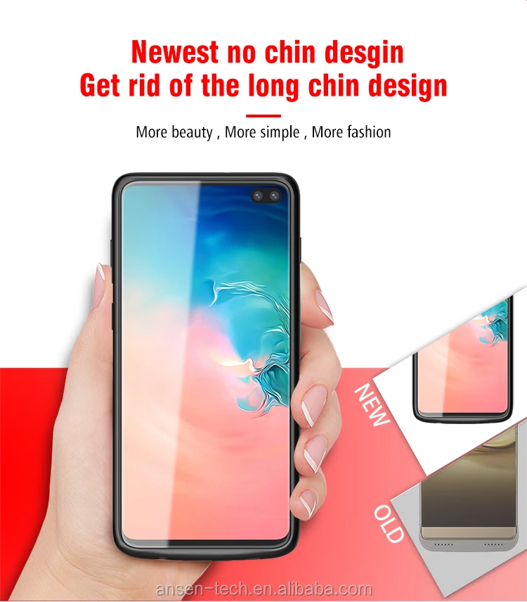 For Samsung Galaxy S10 Plus 5000 mAh S10 Plus Power Phone Case External Battery Case Backup Power Charger For S10 Samsung - ANKUX.COM