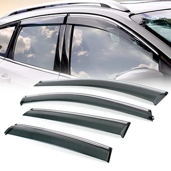 Black Car Windows Visor Sun Rain Guard Buy Windows Visor Car Windows Visor Windows Visor Sun Rain Guard Product On Alibaba Com