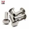 Factory Price Flat Head Semi Tubular Rivets/Brake Lining Rivets