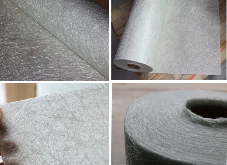E-glass fiber 300g Chopped strand mat for Tank Marines Auto parts Cooling tower Bathroom equipments