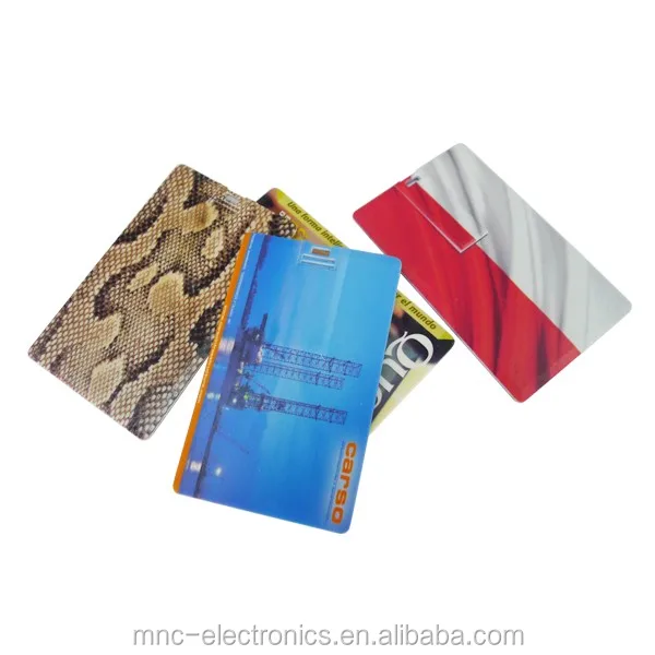 2GB 4GB 8GB 16GB Customized Business name Card Usb Memory sticks flashdrive with both sides printing logo - ANKUX.COM