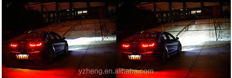 Vland Factory Car Headlights For Lancer EX 2008-2015 LED Light Bar DRL Head Lights Plug And Play