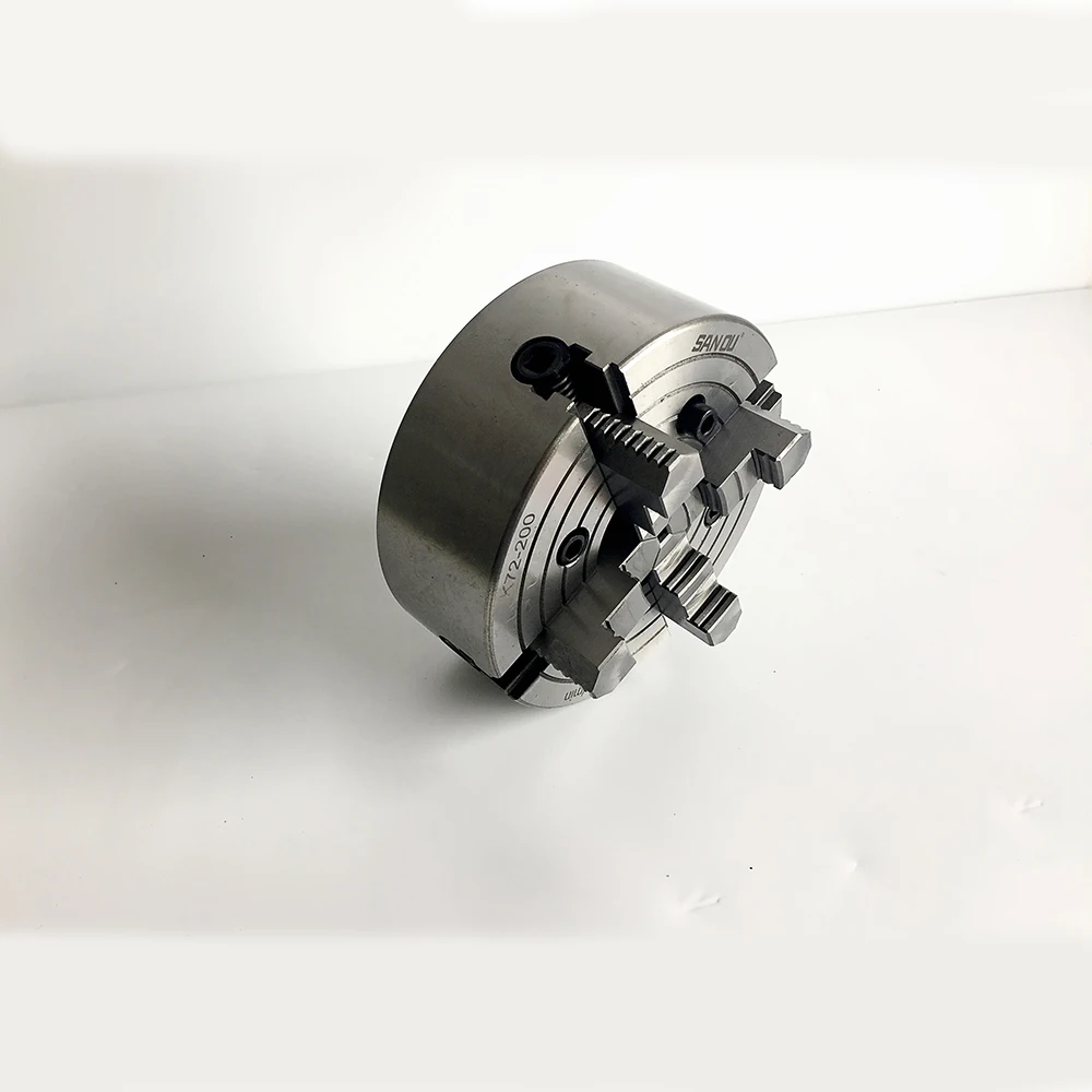 4 Jaw Independent Chuck K72200 Sanou Brand Metal Lathe Chuck 20mm For