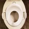 Toddlers Boys Girls Kids Toilet Seat Baby With Handle Potty Training Seat And Backrest Toilet Training