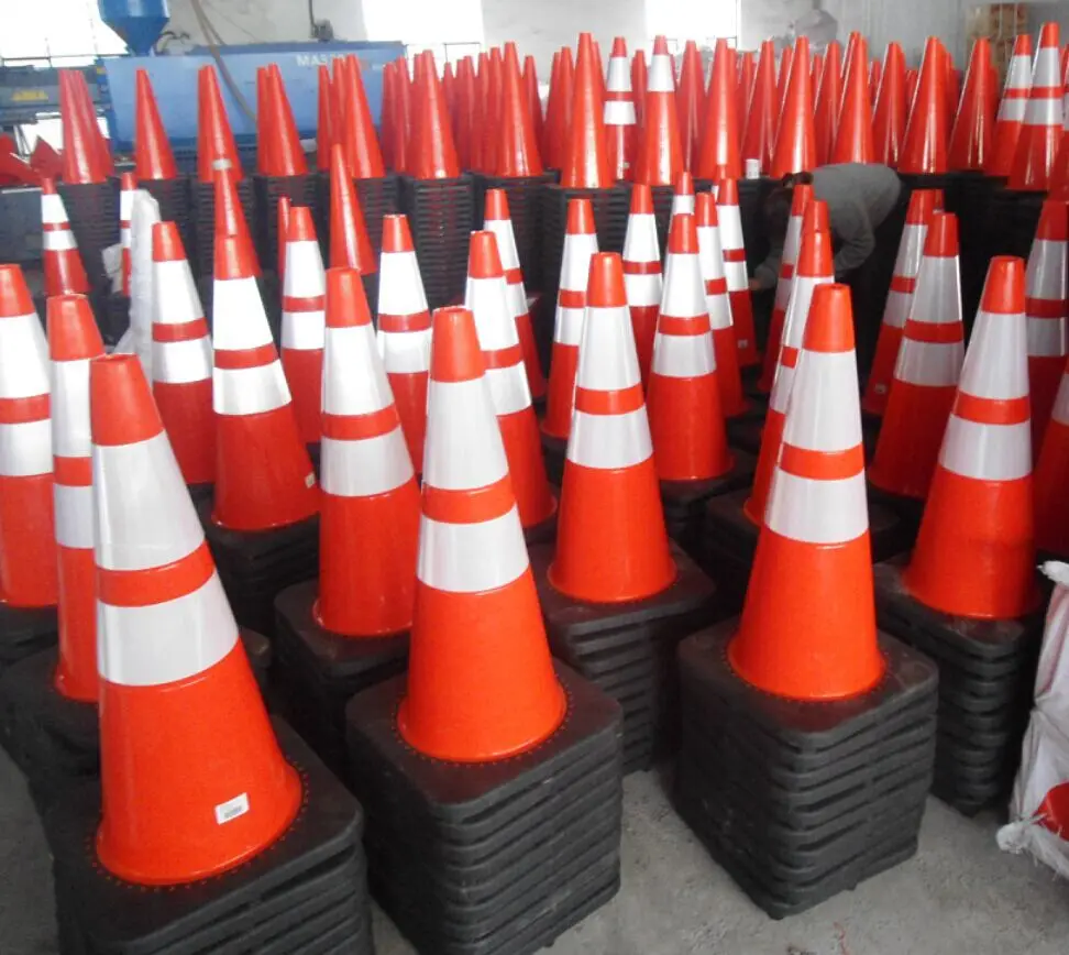 High Quality Rubber Traffic Cone All Size Road Safety Cone With ...