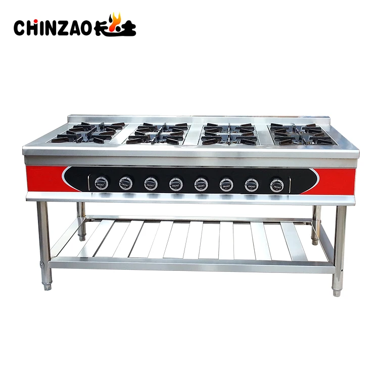 8 Burners Cooker Stove Gas For Restaurant Kitchen Buy 8 Burrners