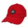 Custom Your Own Logo Pure Cotton 6 Panel Washed Worn Out Structured Dad Hats
