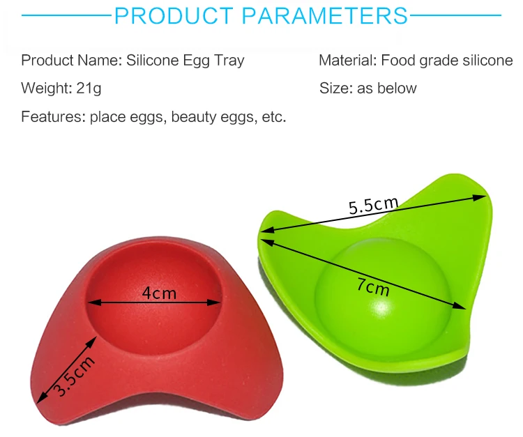 New Designed Colorful And Useful Silicone Egg Holder/egg Cooker/egg
