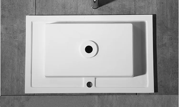 Bathroom Sink Solid Surface Washing basin Cabinet Built-in Sink