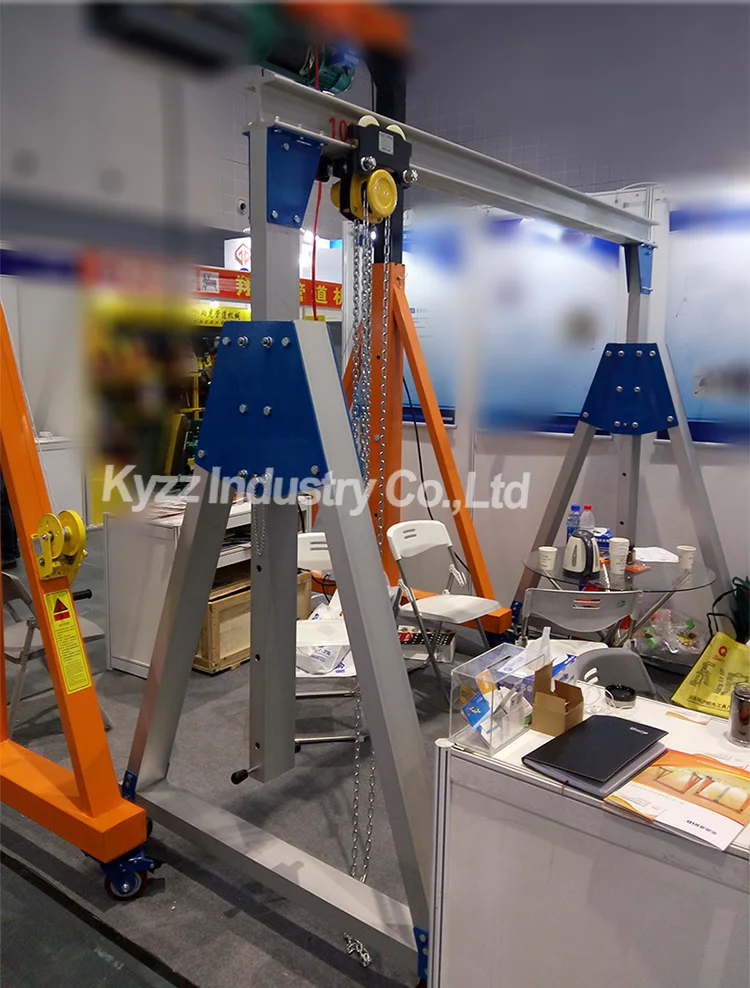 500kg 1000kg 2000kg 3000kg Gantry Crane 1 Ton,1 Ton Alloy Aluminium