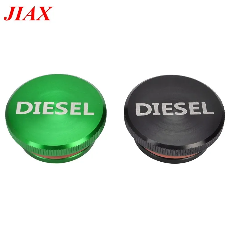 Universal Fuel Filler Cap Aluminum Blue Diesel Fuel Gas Cap& Def Cap