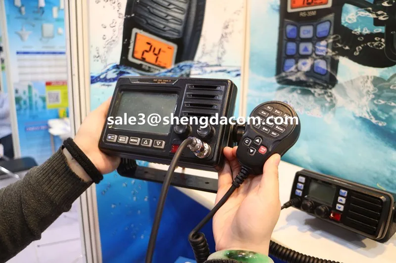 Fishing Boat Vhf Fm Fixed Marine Radio With Ip67 Standard 50100km