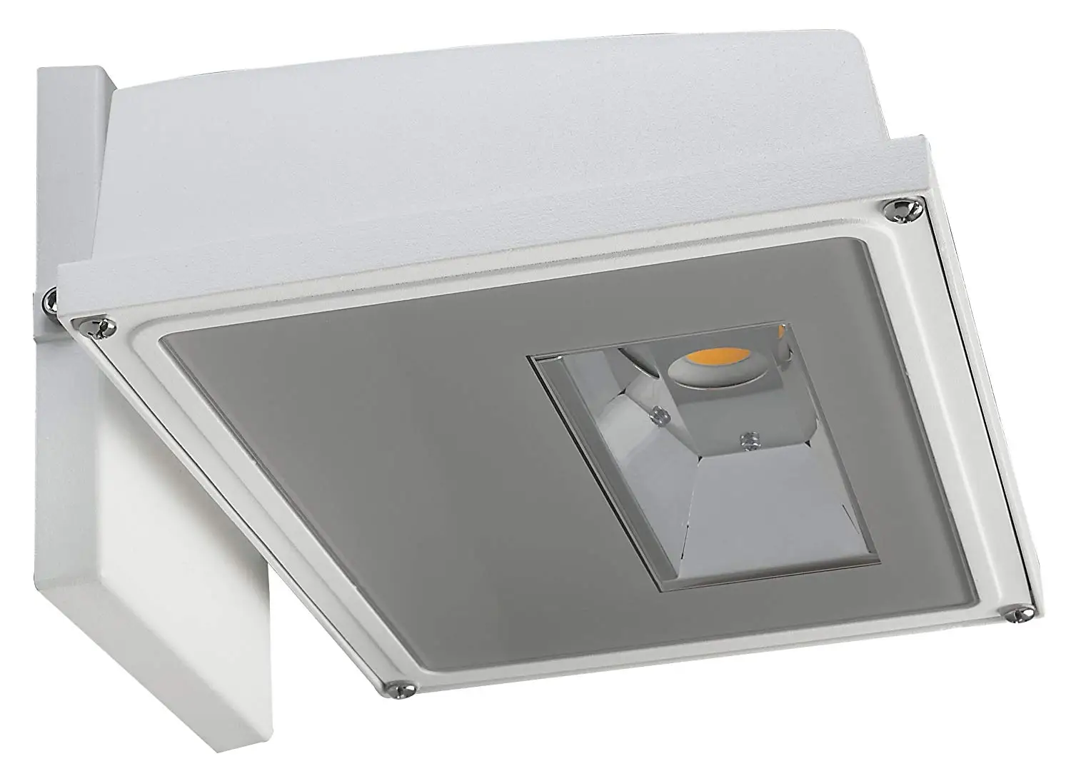 Nuvo Lighting 65/153 11W LED Wall Pack White Finish 3000K; 120-277V 1,255 Lm, Small