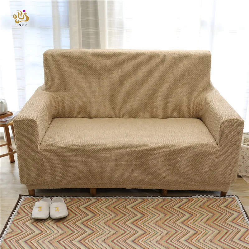 Traditional Soft Plain Sofa Dust Cover Fabric Quilted Couch Sofa Cover