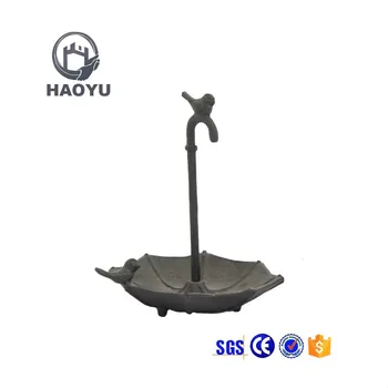New Design Antique Cast Iron Umbrella Shaped Bird Feeder Bird Bath