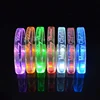 Most Popular And Beautiful Laser Engrave Customized Logo Couple LED Wristband