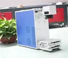 min fiber laser marking machine on forks spoons metal engraving factory 20w