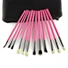 10 pcs Eyeshadow Eyeliner Lip Make-Up Brush Multipurpose Eye Brushes For Makeup Brush Set
