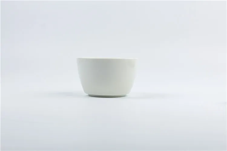 Tea time cheese tools chocolate melting pot , white ceramic fondue for serving 