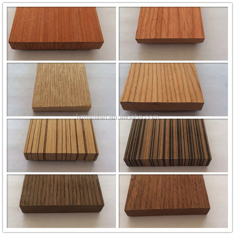 Teak Margin Line Reconstituted Wood Timber Recon Teak Timber