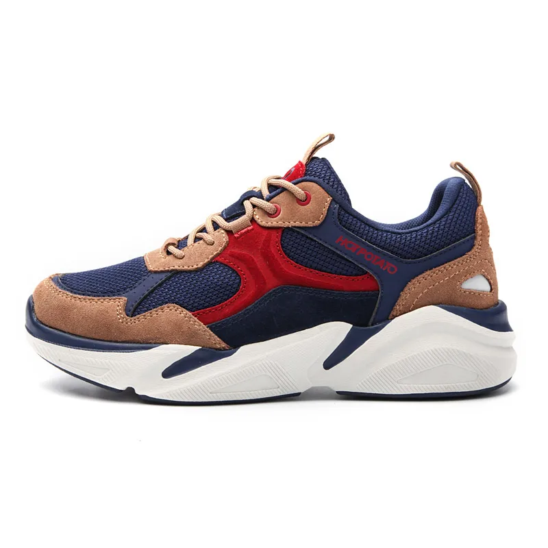 

HOTPOTATO new arrival ready shoes women fashion Retro chunky sneakers D3