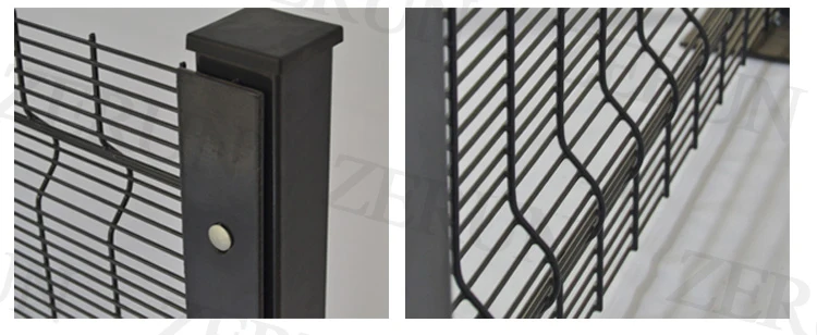 High Security Fence/galvanized Steel Fence/358 Security Fence Prison Mesh