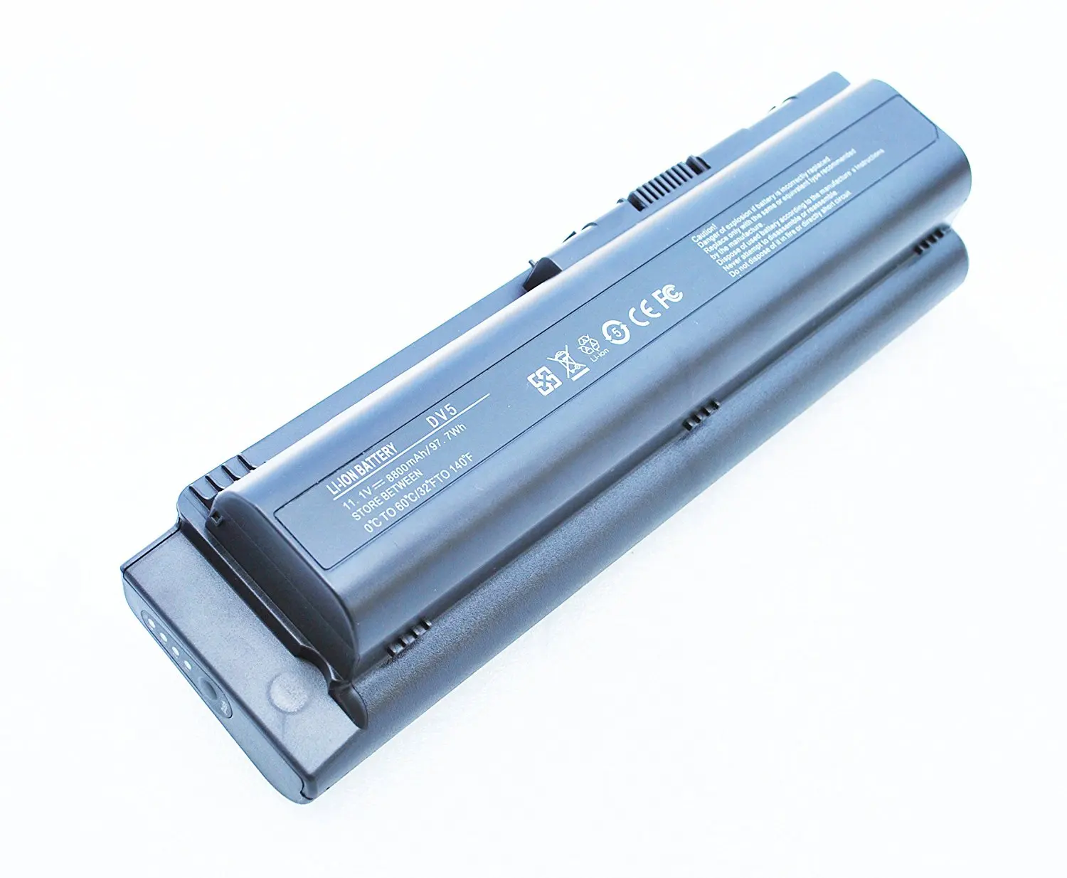 Get Quotations · Battery1inc 12-cells Extended High Capacity KS526AA Laptop  Battery for HP HDX16 Pavilion DV4 DV5