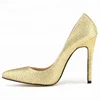 heels women shoes pointed toe gold high heels glitters dress shoes women pumps shoes
