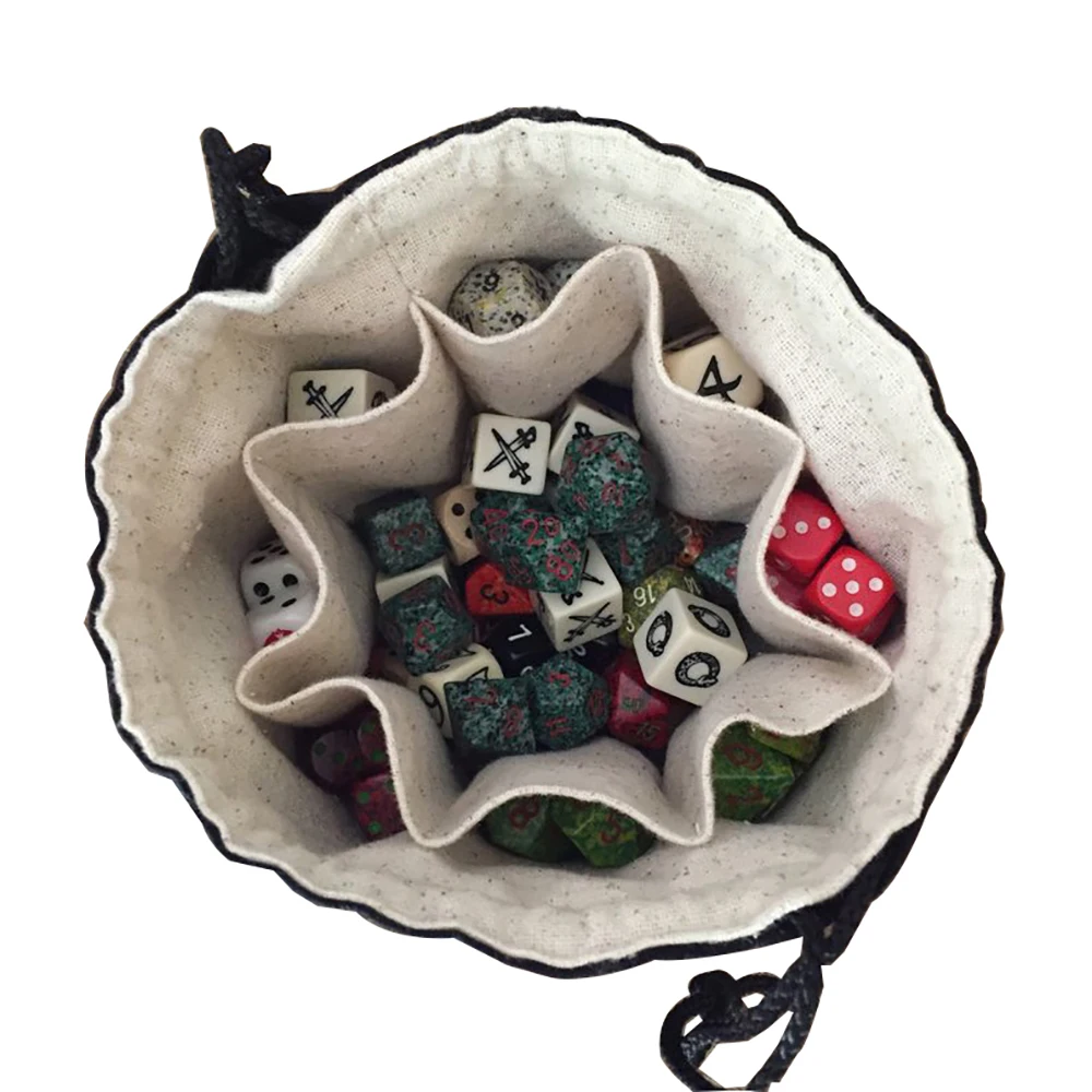 New Arrive Large Dice Bag Ideal For D&d,Mtg,Rpg. Great Dnd Gift Buy