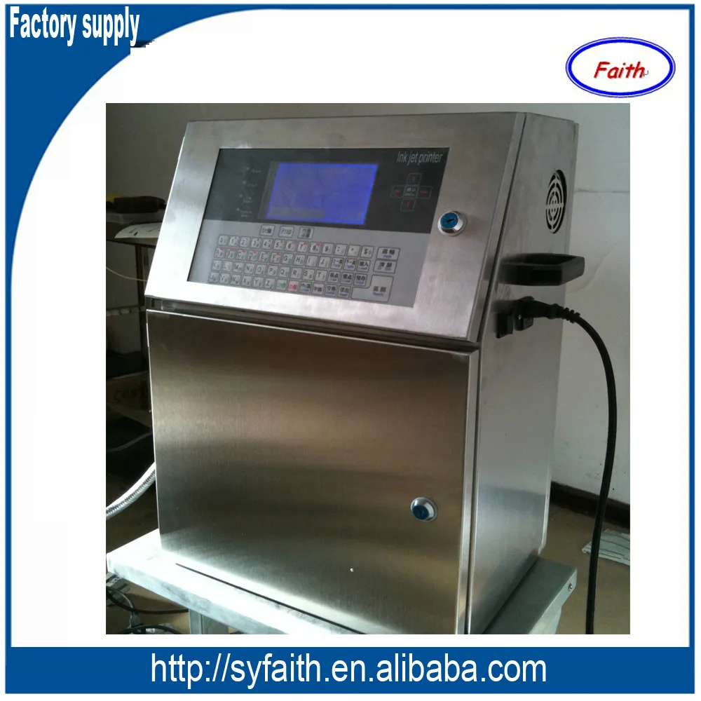 Use For Plastic Online Continuous Inkjet Printer For Food Packaging
