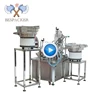 Bespacker 2 in 1 automatic rotary cosmetic cream small oil vials bottle filling and capping machine